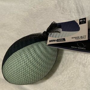 BARK BOX Super Chewer Barkin’ Blitz Football Dog Toy